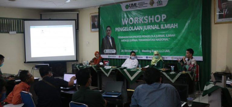 Rumah Jurnal Universitas Muhammadiyah Lampung Selenggarakan Workshop Pengelolaan OJS