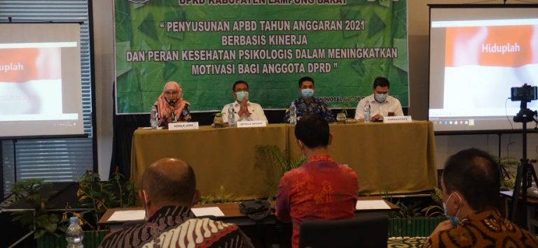 BPSDM Provinsi Lampung Tunjuk LP3M Universitas Muhammadiyah Lampung Selenggarakan BIMTEK DPRD Lampung Barat